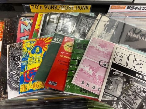 少量ですがレコードも入荷！ : ディスクユニオン新宿パンク