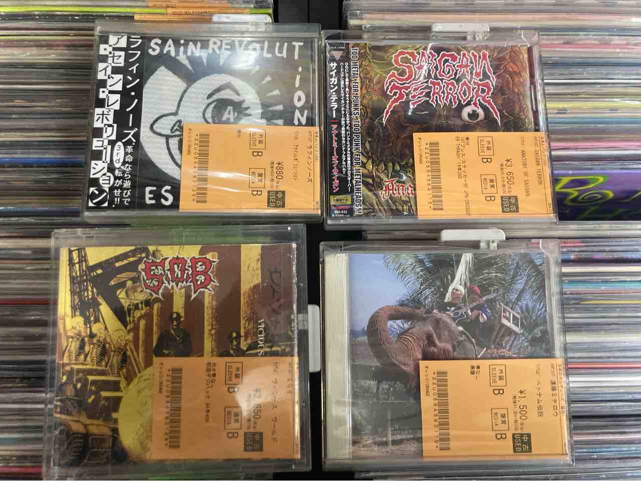 日本人パンク中心にCD入荷!! : ディスクユニオン新宿パンクマーケット