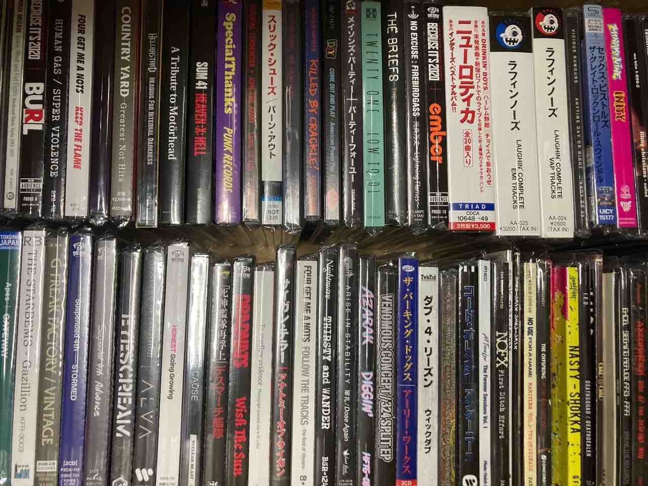 PUNK/HCの中古CDがオールジャンルで500枚オーバーの大量入荷～♡①