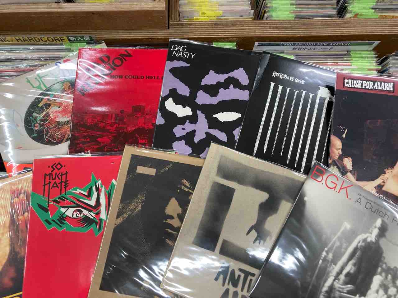 80'S～90'S中心に中古LPが入荷!!好内容‼ : ディスクユニオン新宿パンク