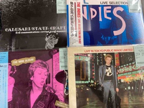 日本人HARDCORE/70'S PUNK中心に中古レコード入荷!! : ディスク