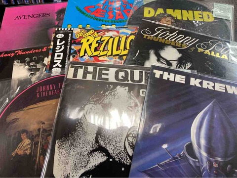 70's PUNK/GARAGE/国内PUNK中心に中古レコードが入荷いたしまし