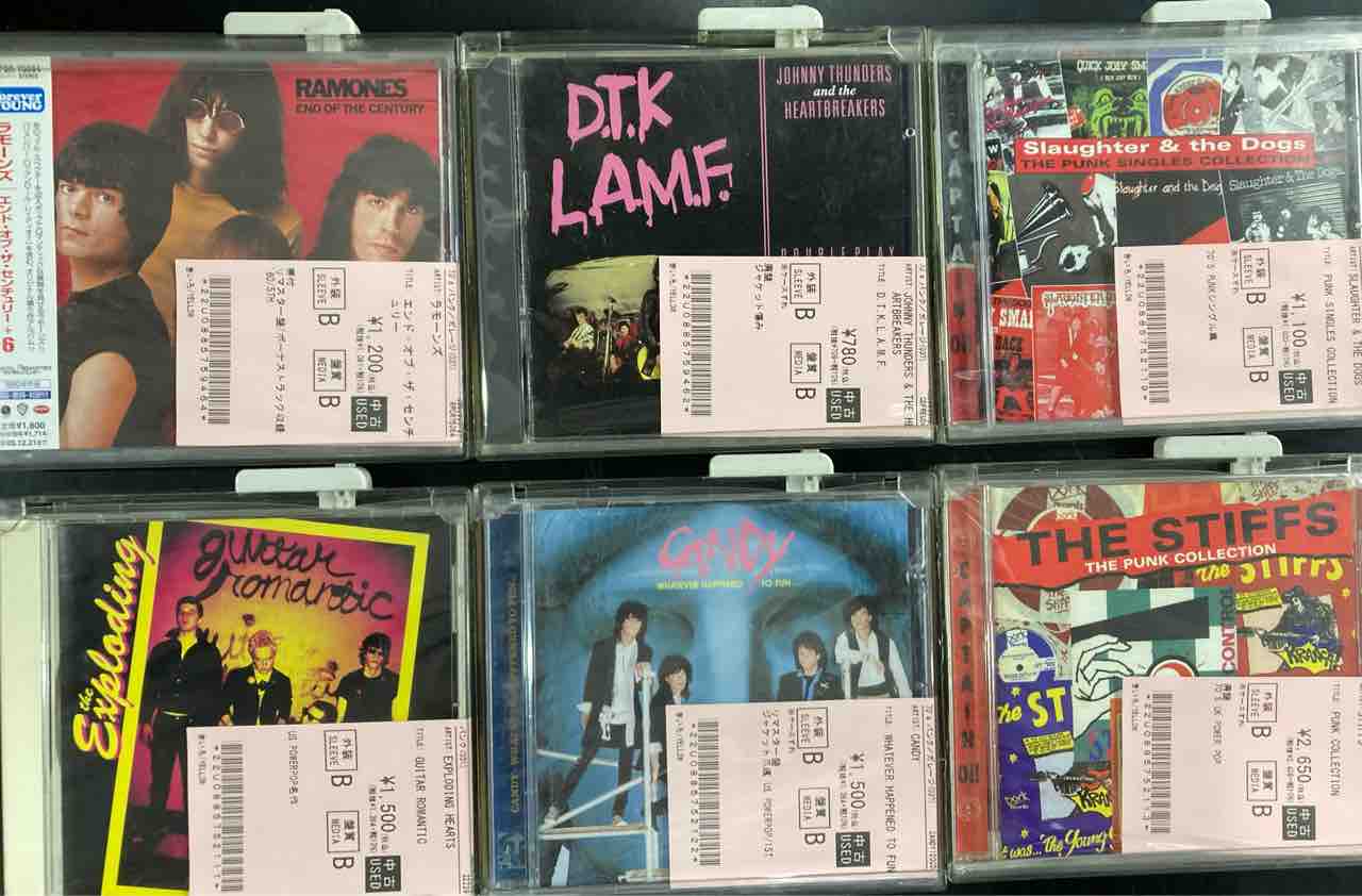 70s Punk Power Pop Mod CD まとめ売り オンラインショップ出品中！1/11(日) 「70's PUNK/POWER POP/GARAGE