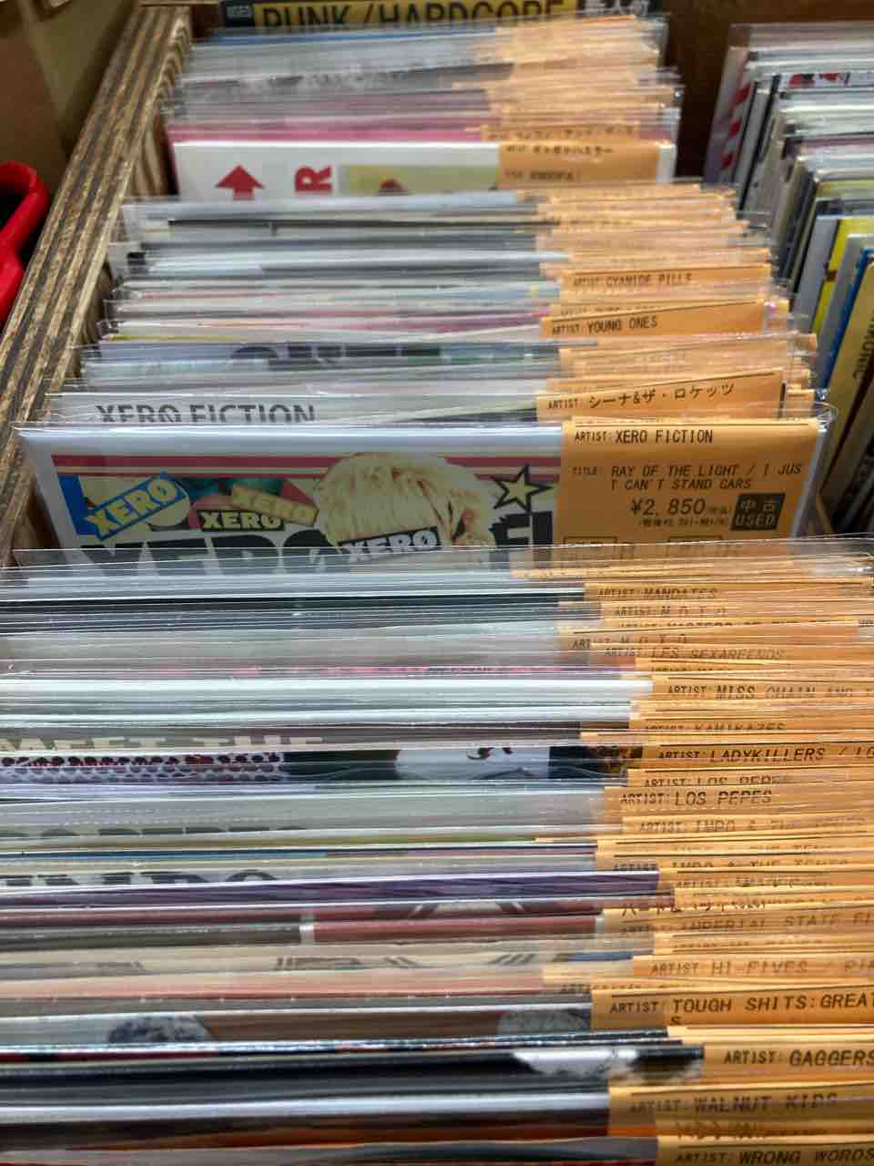 GARAGE⁄POWER POP⁄POP PUNKなどの中古7インチが100枚オーバー