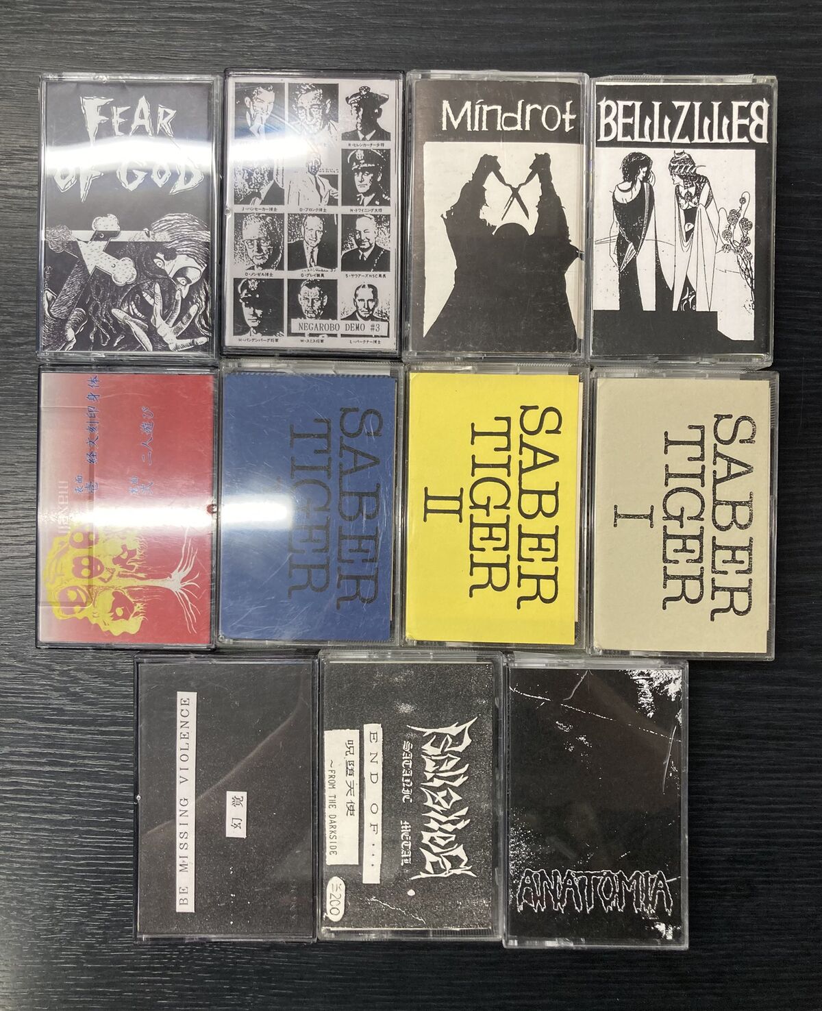 ≪レアカセット入荷！！≫BELLZLLEB、サーベル・タイガー、五人一首