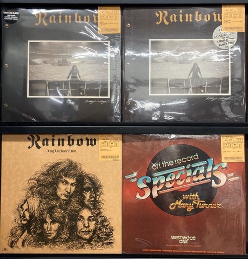 Rainbow Rising UKオリジナル盤　LPレコード　虹を翔る覇者 Rainbow Rising UKオリジナル盤 LPレコード 虹を翔る覇者