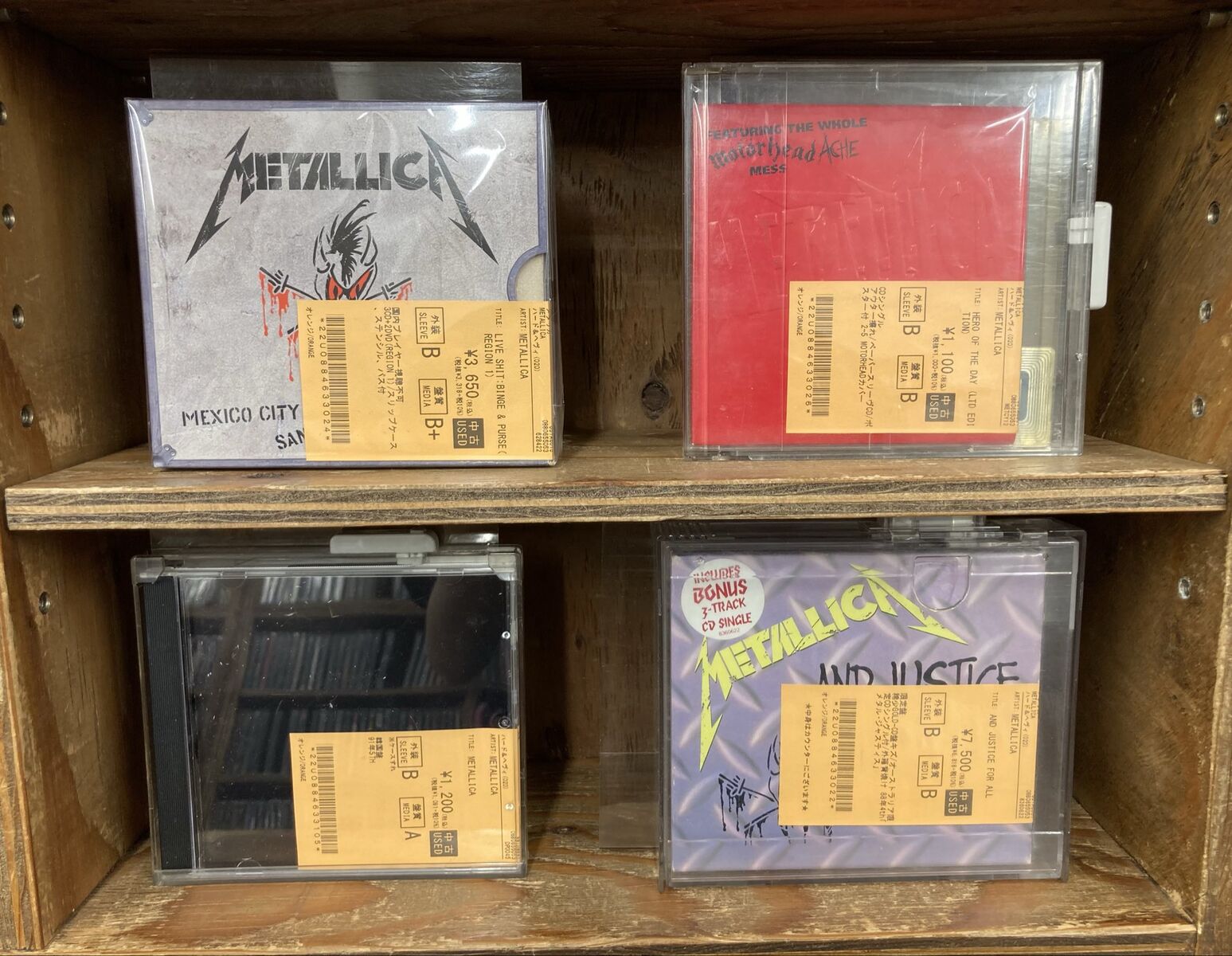 ≪Riffsssssssssss！！！！≫METALLICA総力特集！！GOLD-CD/シングル