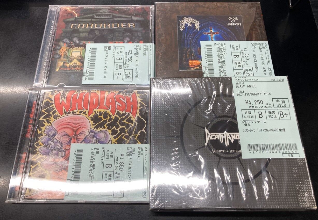 スラッシュメタルDVD中古セット