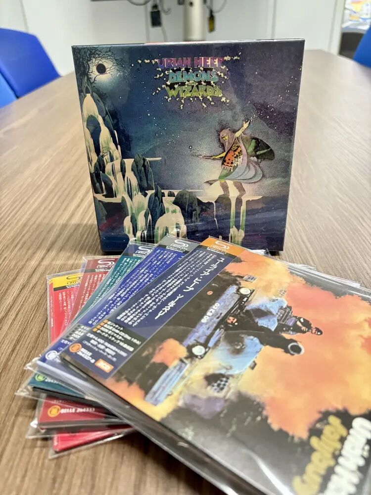 URIAH HEEP 5タイトル紙ジャケットSHM-CD再発！ 5タイトルまとめ買いで