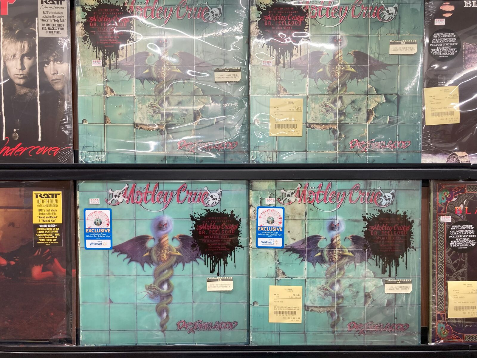 MOTLEY CRUE『Dr.Feelgood』の35周年記念再発盤大入荷!!特別 MOTLEY CRUE『Dr.Feelgood』の35周年記念再発盤大入荷!!特別