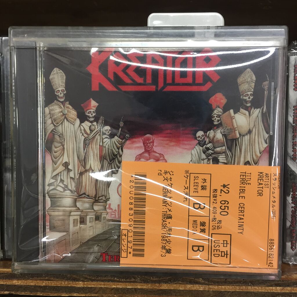 KREATOR,新品,2CD,クリーター,スラッシュメタル,スピードメタル Kreator（クリエイター）｜スラッシュ・メタル路線へと復帰した01年の