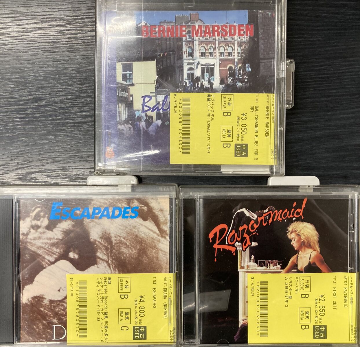 BERNIE MARSDENソロ作やRUNNING WILDからTIAMATまでハードロック