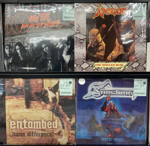 【コレクション放出】Heavy l LP レア メタル 希少 80s VENOM、SANCTUARY、FORBIDDENから日本はROSENFELDやRIVERGEなど
