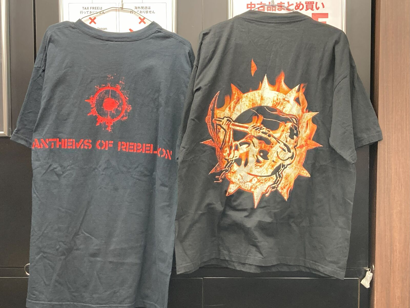 メタル中古バンドTシャツが約50点入荷しました!METALLICA/SLIPKNOT/IN
