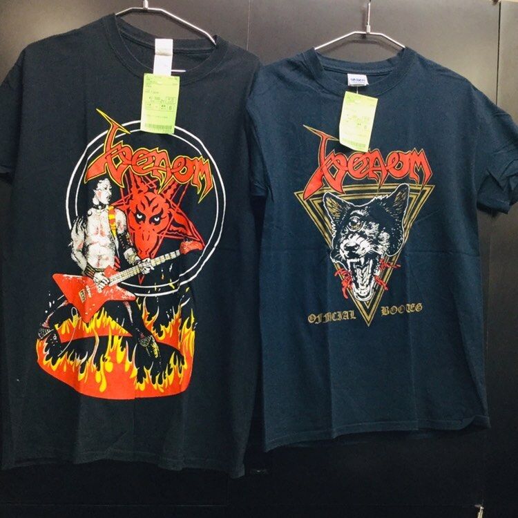 MEGADETH「WORLD TOUR '97」シャツやYNGWIE MALMSTEEN、VENOM等ツアーT