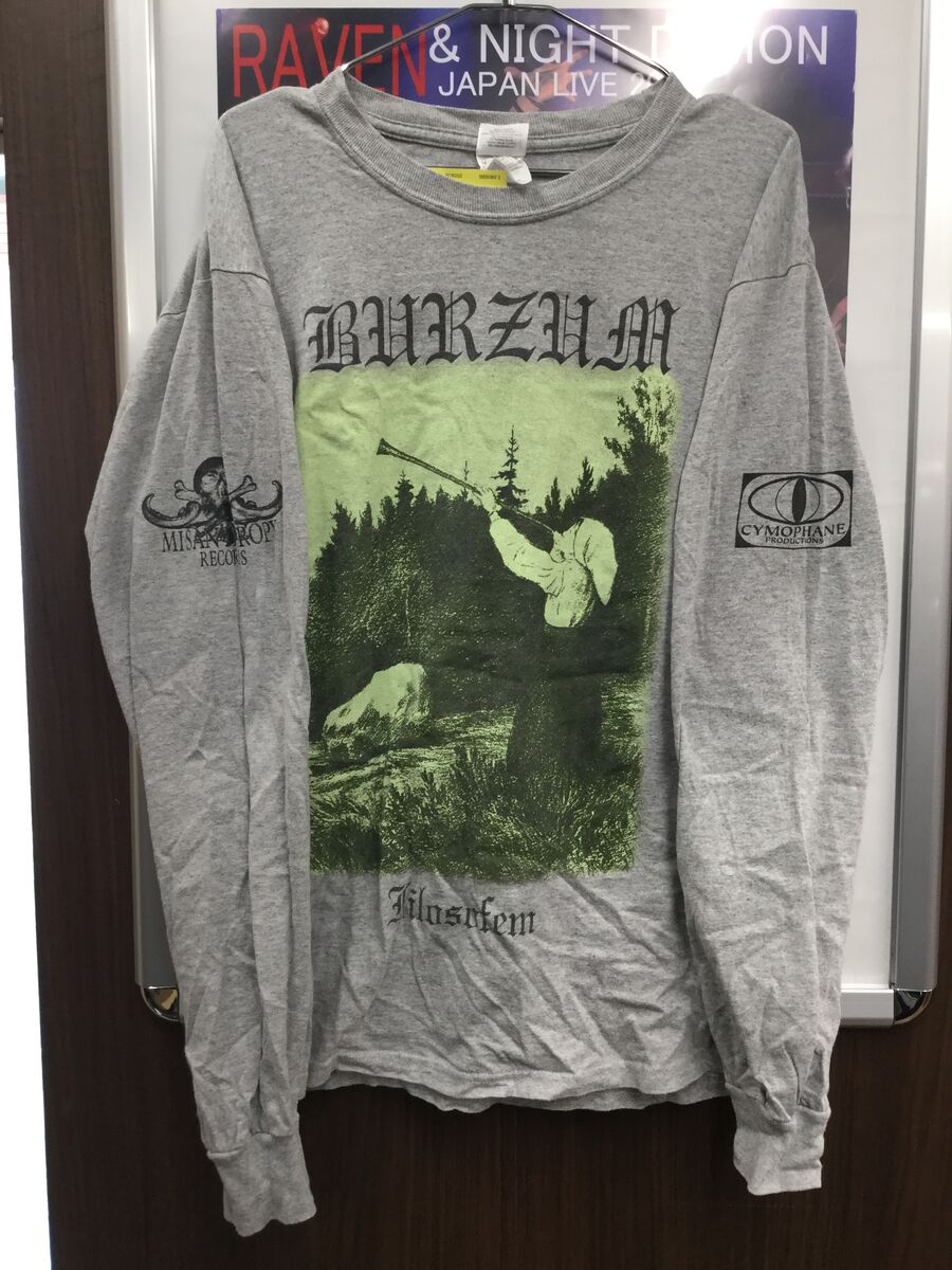 名作アパレル揃う…!!!』BURZUM、EYEHATEGODの名作ロンTや 名作アパレル揃う…!!!』BURZUM、EYEHATEGODの名作ロンTや
