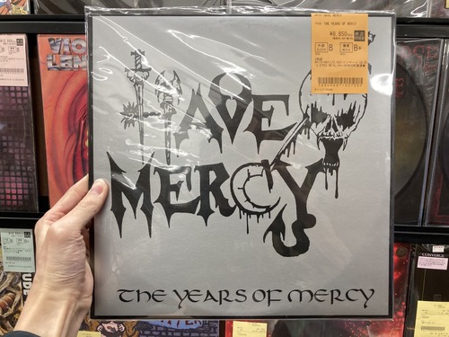 HAVE MERCYやAMNESIAなどスラッシュ廃盤有の、中古レコード入荷情報