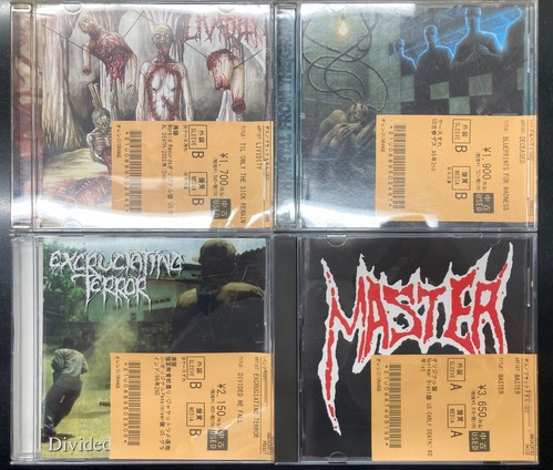 デスメタル歴史本中古 5/26(日) METAL中古CD新入荷情報】THRASH～MELODEATH～METALCORE