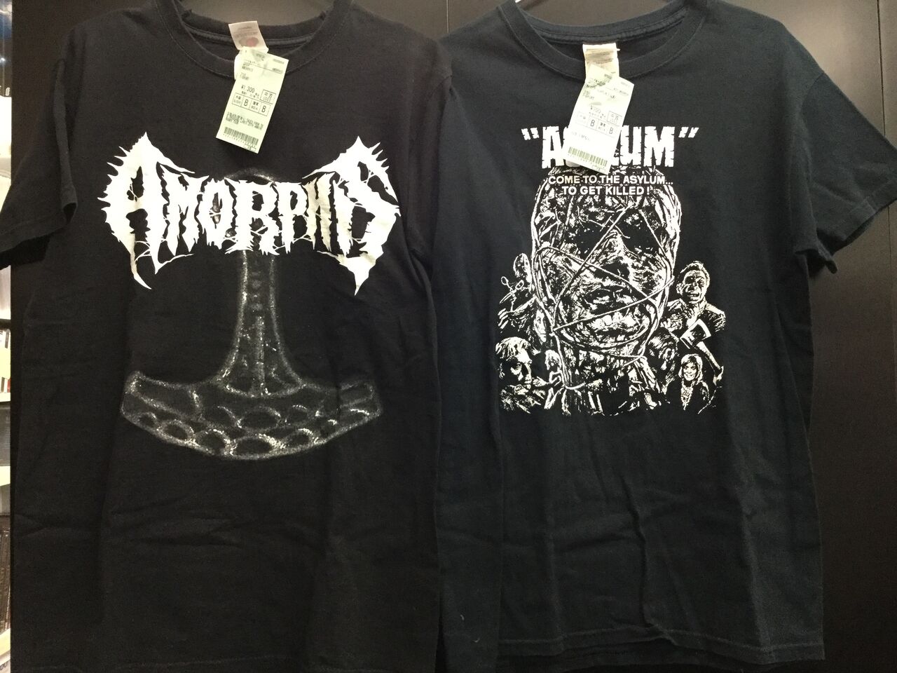 メタル愛を胸で語れ!!メタル中古バンドT-シャツがお手頃価格帯含め14点