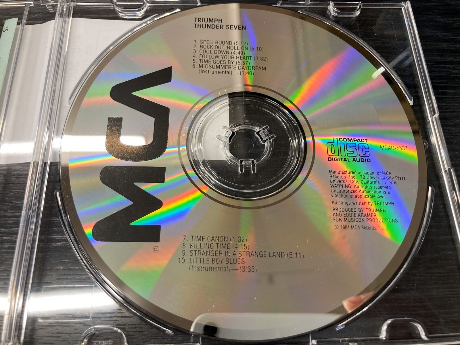 新品同様/希少/10/CD/BOX Triumph トライアンフ リックエメット 新品同様/希少/10/CD/BOX Triumph トライアンフ リックエメット