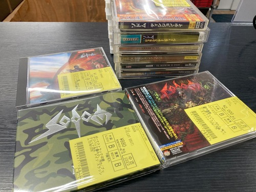 SODOM ソドム CD セット Sodom（ソドム）『ジ・アーソニスト』全ての曲に極悪なリフと