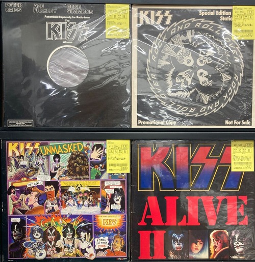 KISS中古レコード大入荷！KISS関連の中古レコード見本盤やレア盤