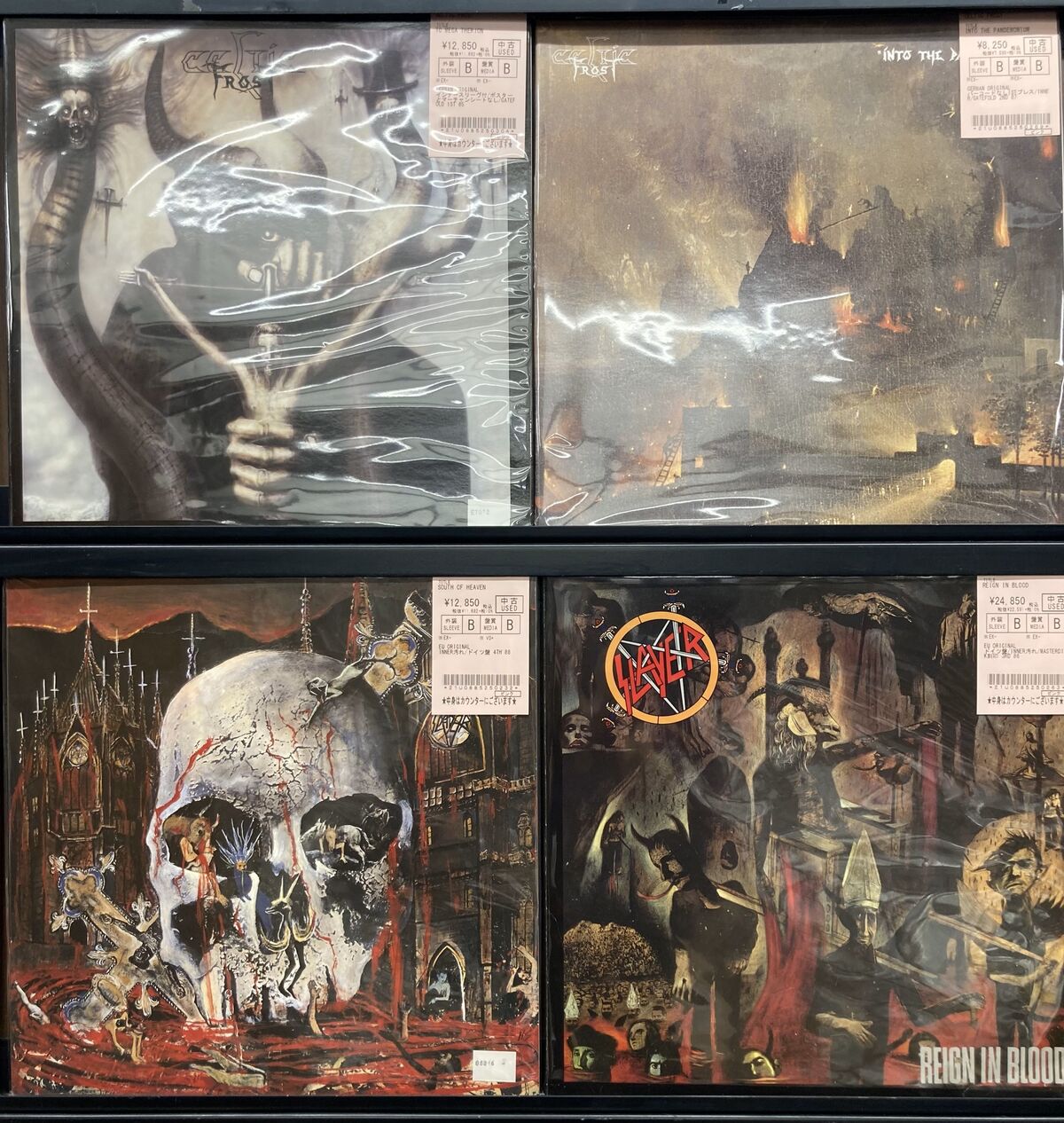 llica Harvester of Sorrow 中古レコード プレミアムな中古レコード大放出！DISMEMBER/METALLICA/POSSESSED