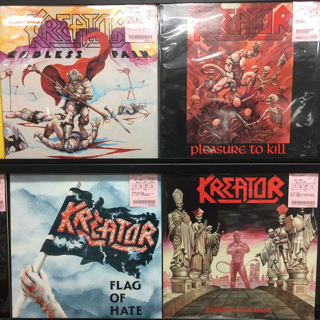 USオリジナル盤 盤面＆インナー新品同様 美品 DANZIG / Danzig DANZIGの1st「DANZIG」USオリジナル盤やKREATORドイツオリジナル