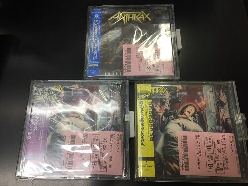 アンスラックス「狂気のスラッシュ感染」SHM-CDやDARK ANGEL