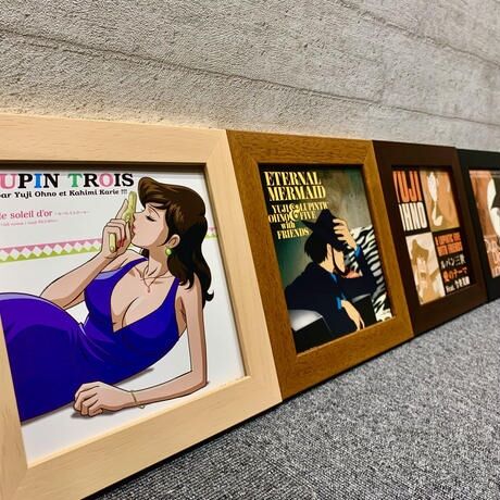 お気に入りのレコードをフレームに飾って自分だけのジャケットミニ展覧