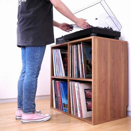 てとぅめひ】レコード収納ラック 収納ラック商品をご紹介☆レコード