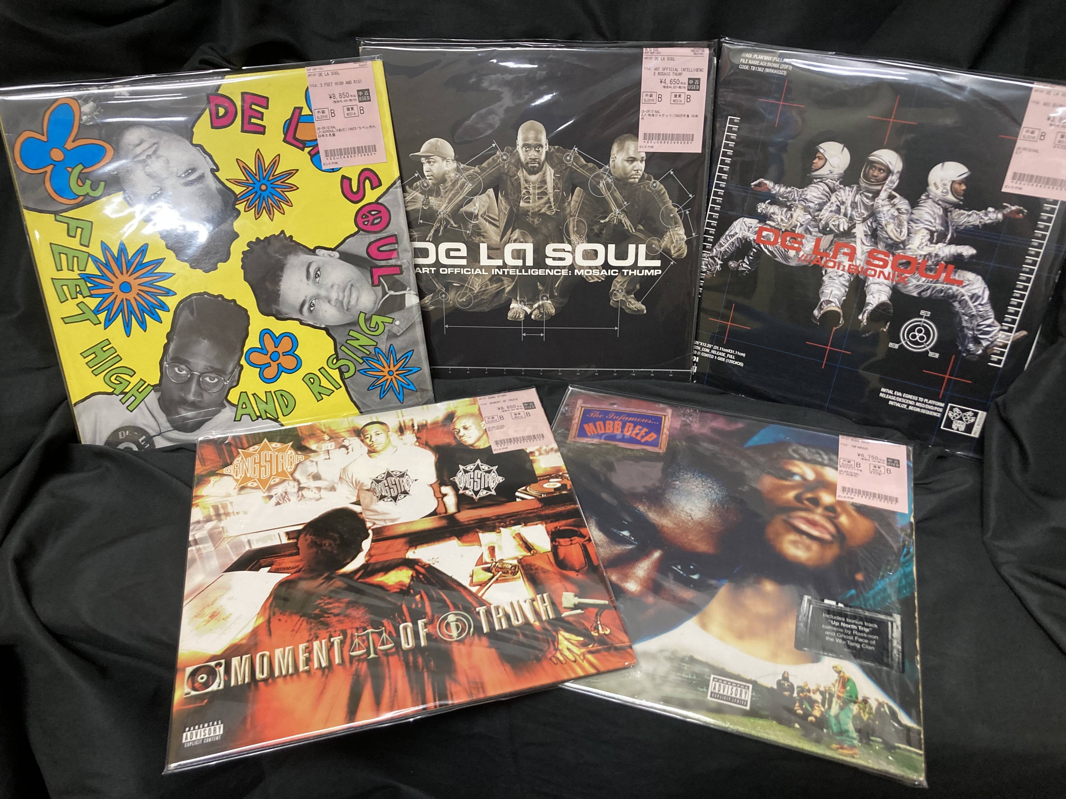 8/10(月)HIPHOP 新着中古レコード250枚以上出しました!! 90's CLASSIC