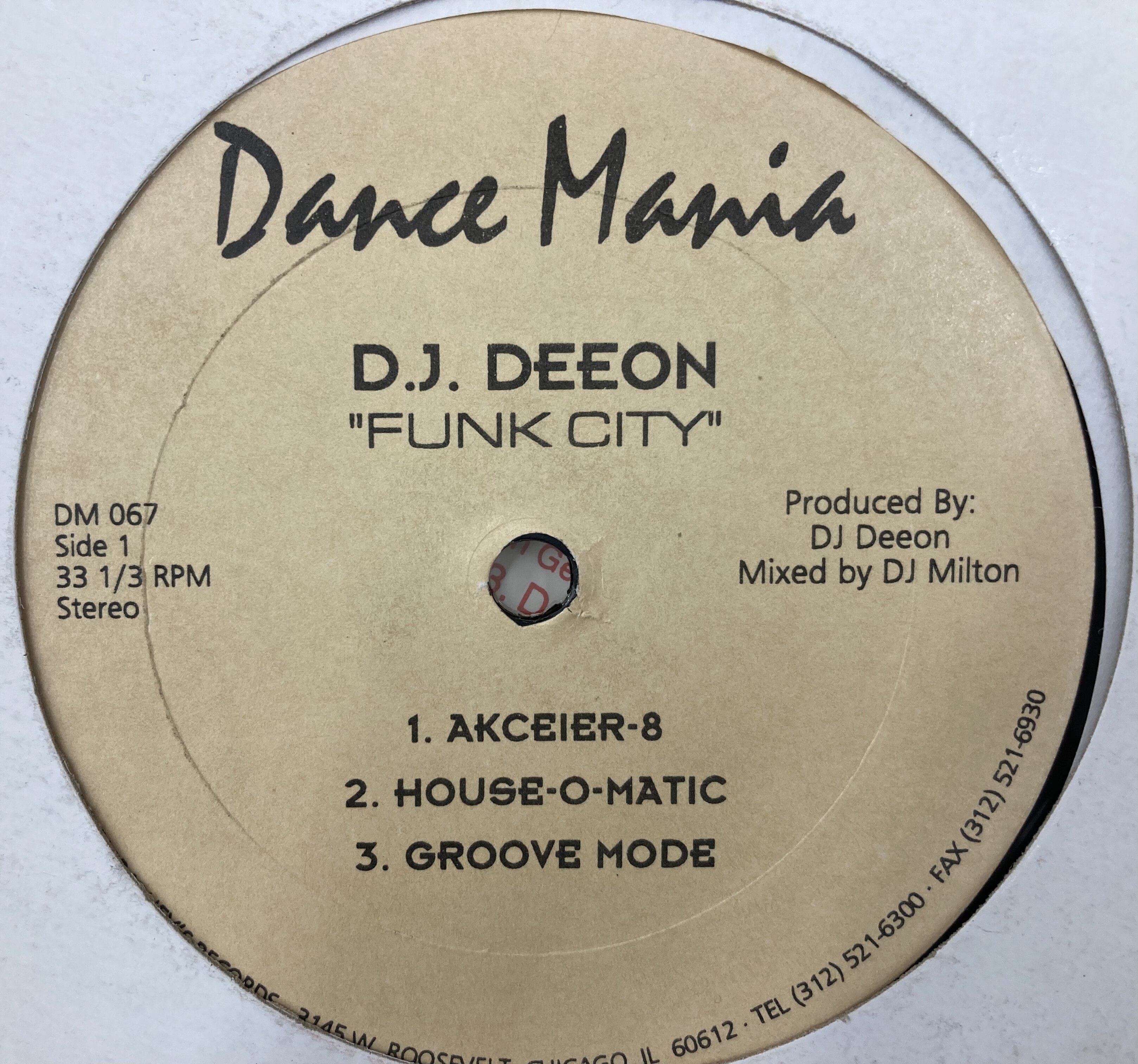 DANCE MANIA多数、DETROIT/CHICAGO 中古レコード 約100枚出品