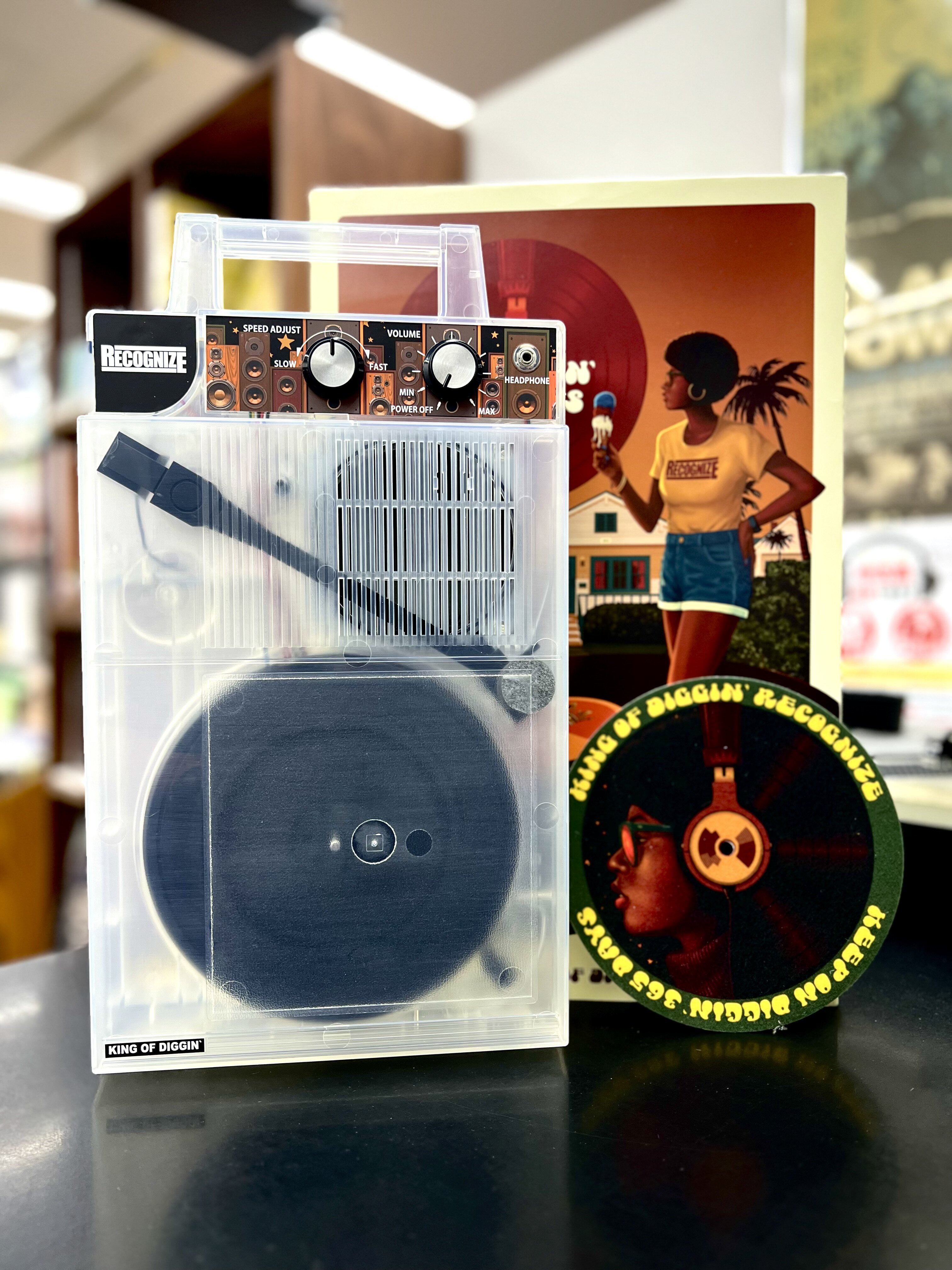 9/21(日)】KING OF DIGGIN'×RECOGNIZE『PORTABLE RECORD PLAYER』と