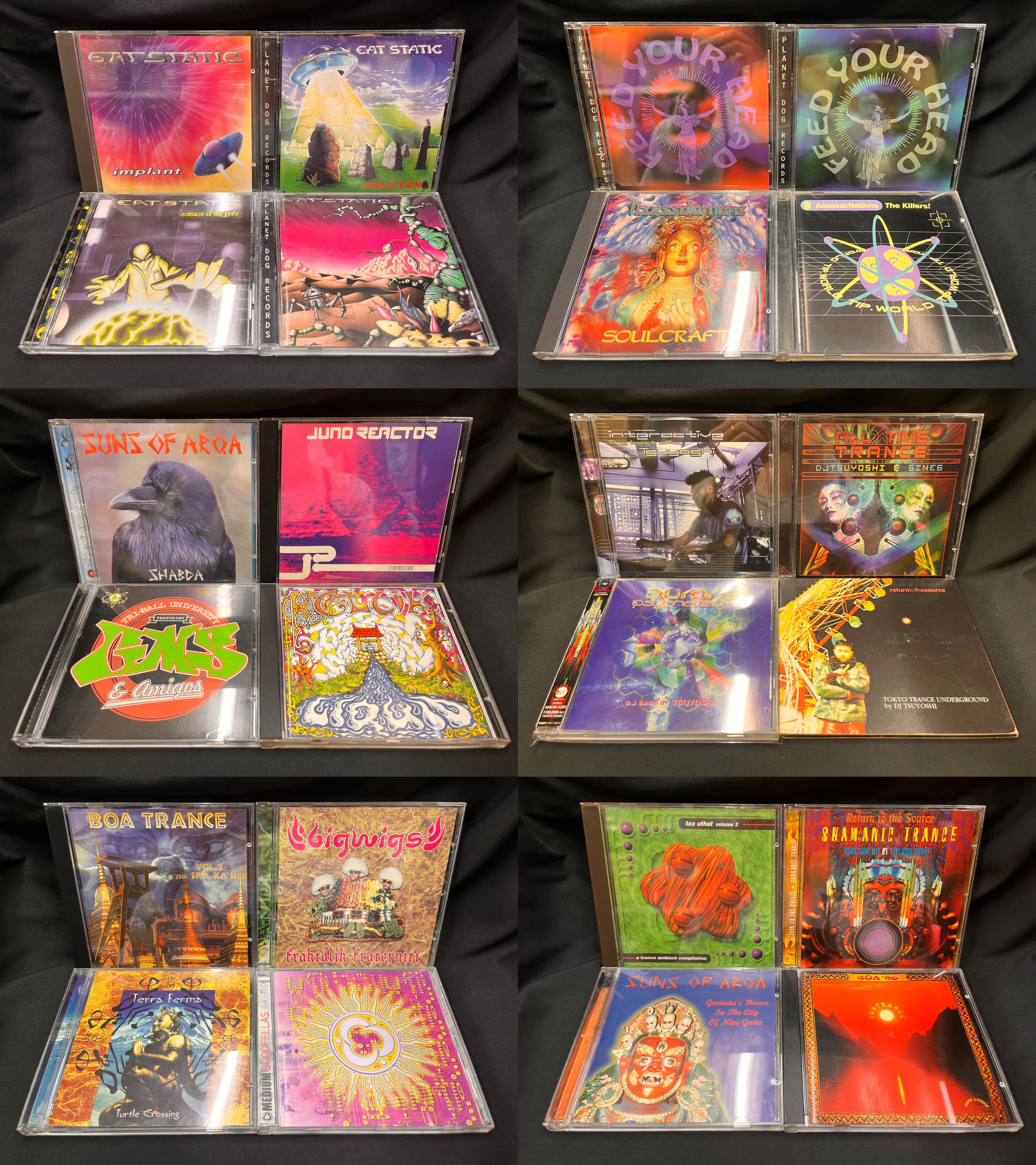 GOA/PSYCHEDELIC TRANCE 中古CD 約500枚出品いたしました!! : ディスク