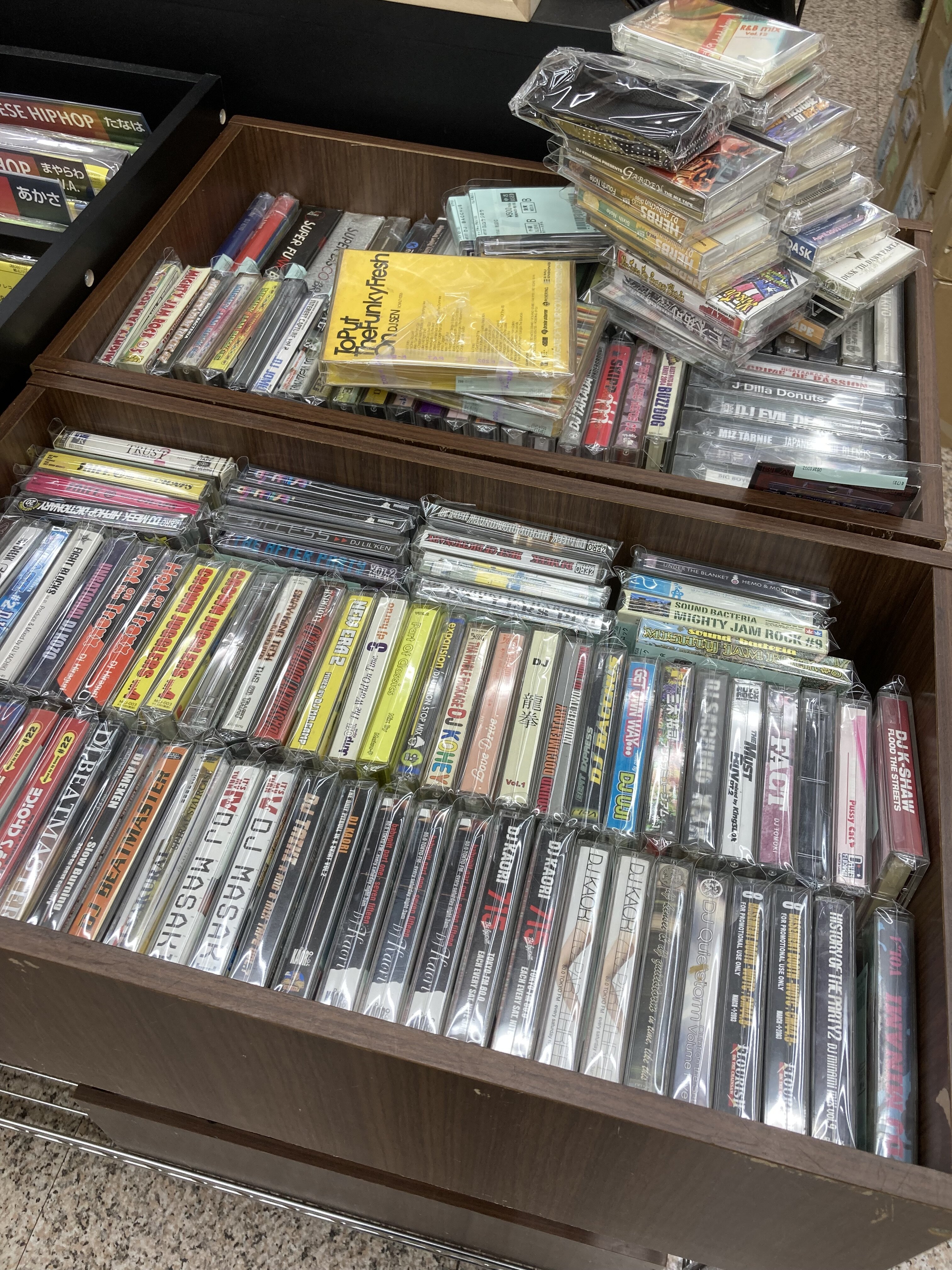 6/10(水)】DJ MURO,DJ KIYOなどを筆頭にUSED MIXTAPEが400枚オーバーで