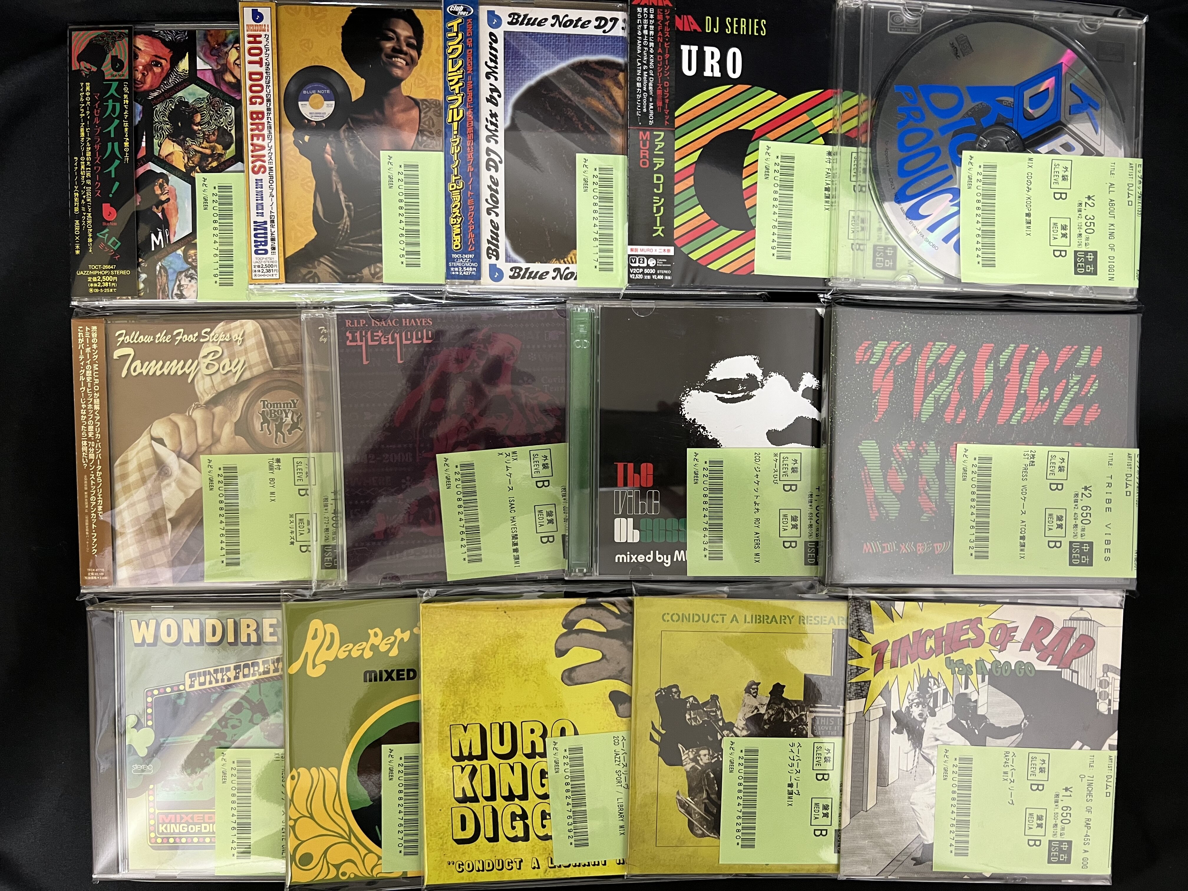 10/3(金)】超絶特報!!!!DJ MURO,DJ KIYOを筆頭に入手困難アイテム多数