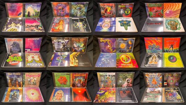 GOA/PSYCHEDELIC TRANCE 中古CD 約500枚出品いたしました!! : ディスク