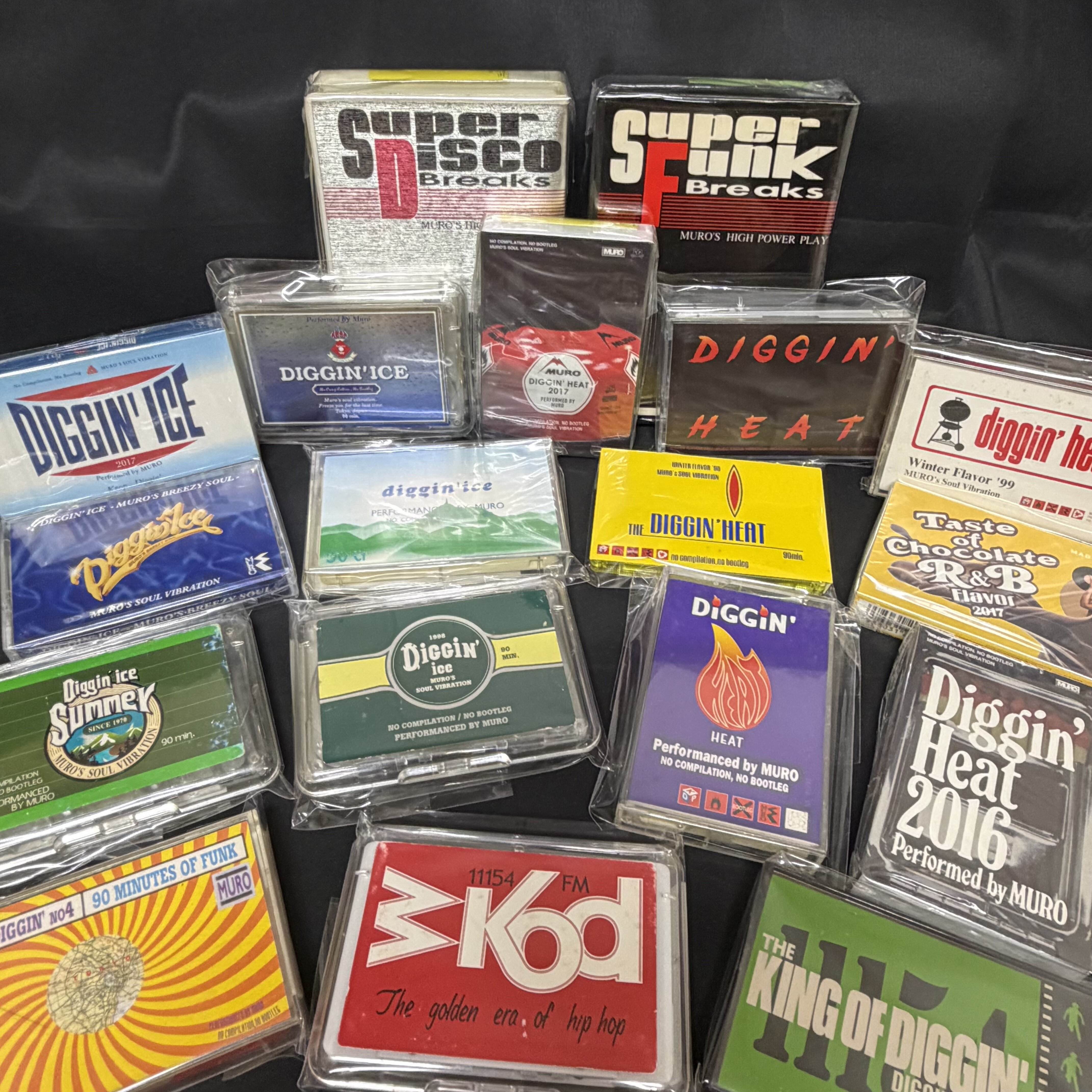 6/10(水)】DJ MURO,DJ KIYOなどを筆頭にUSED MIXTAPEが400枚オーバーで