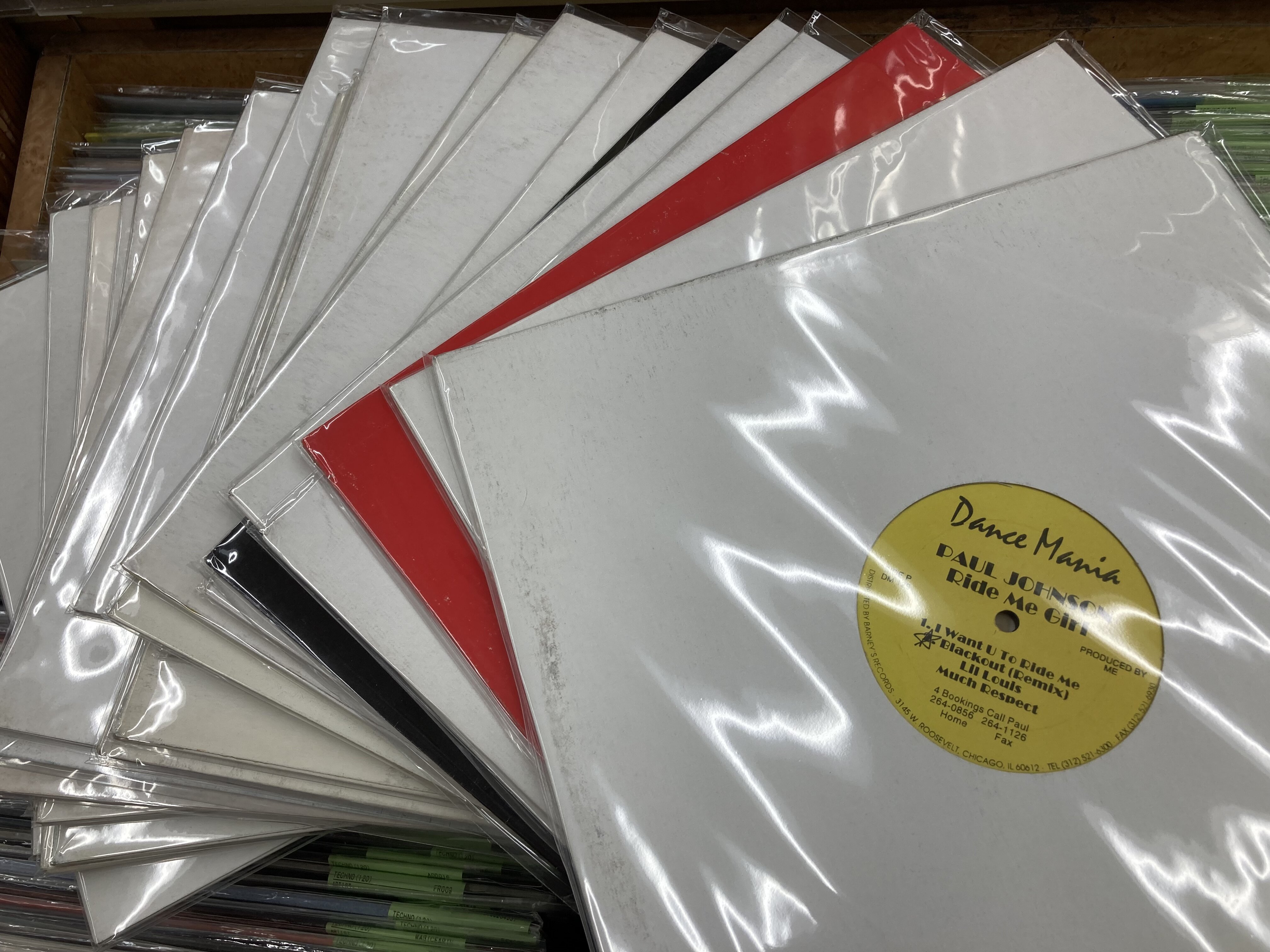 DANCE MANIA多数、DETROIT/CHICAGO 中古レコード 約100枚出品