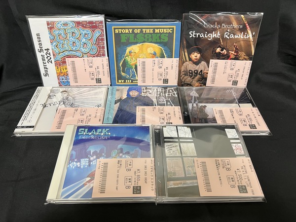 11/19(水)】近年作からCLASSICまでUSED JAPANESE HIPHOP CDが150枚