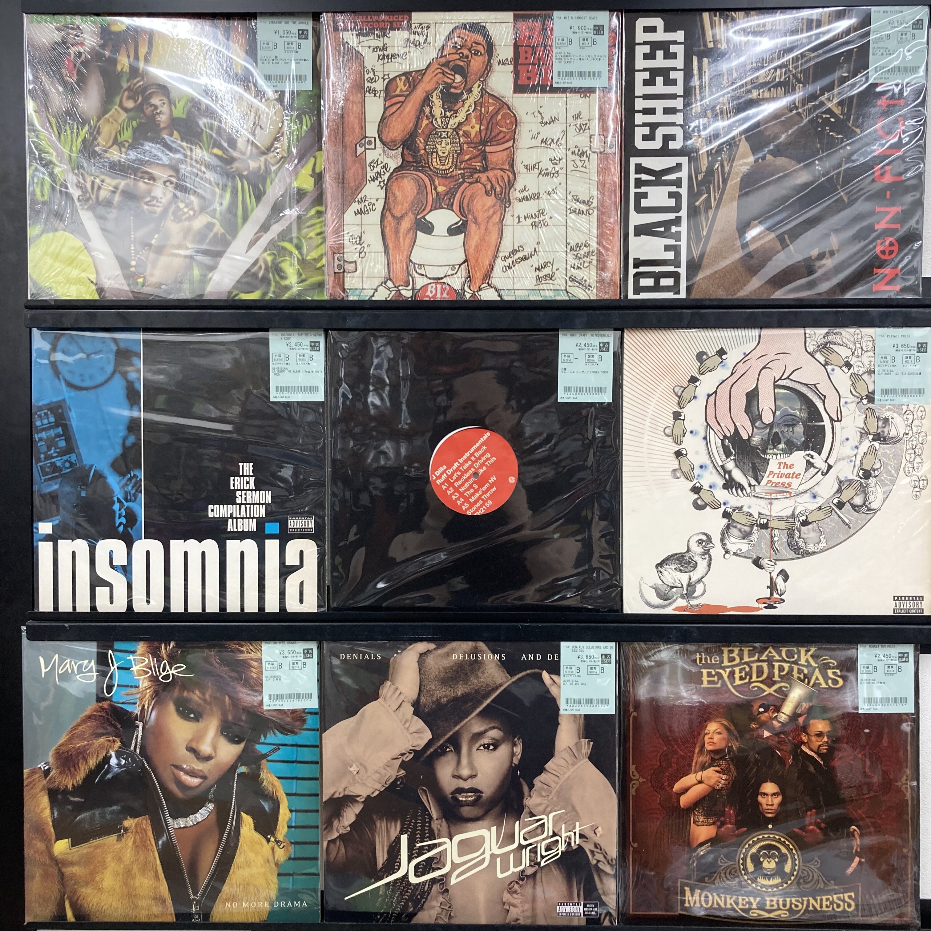 10/16(木)HIPHOP/R&BのLP/12