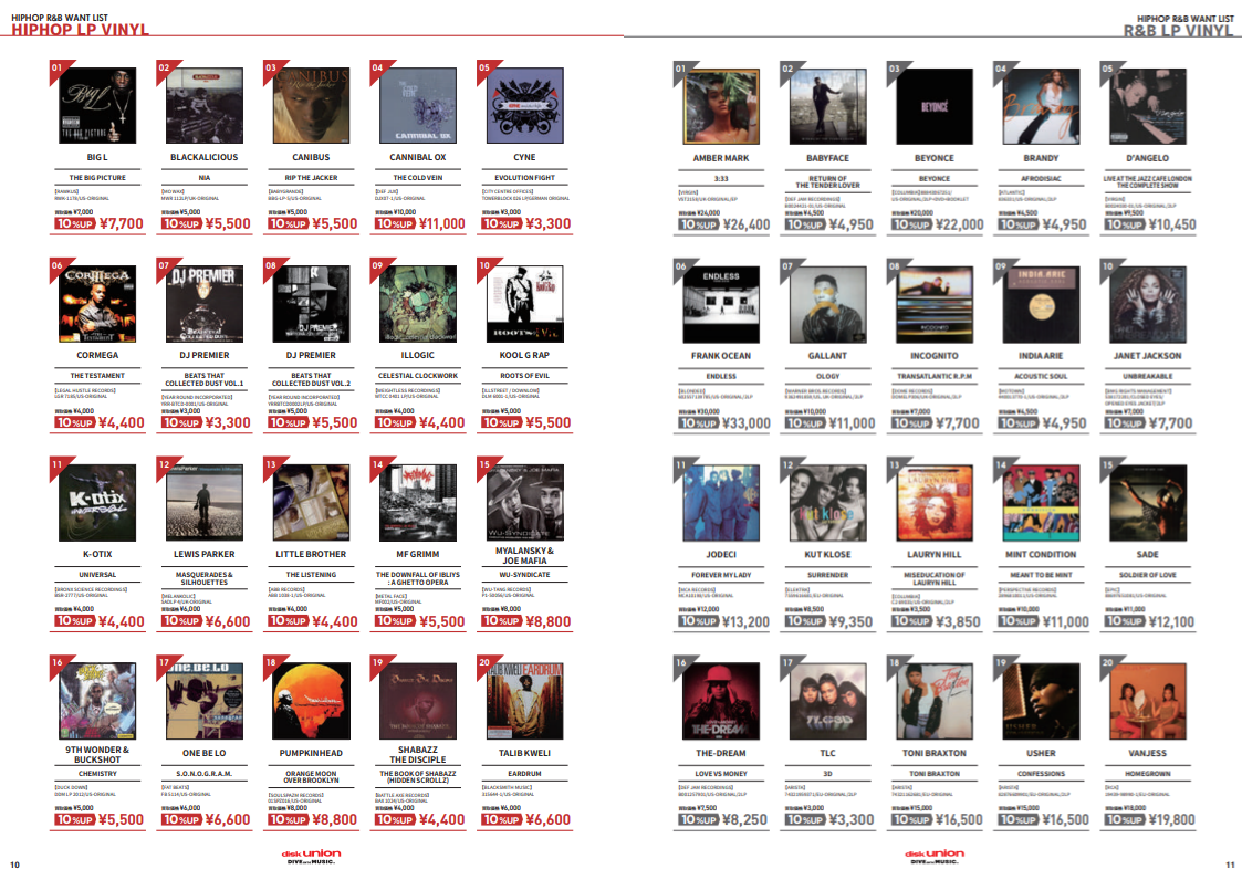高価買取リスト】HIP HOP R&B WANT LIST 2024.03 ※2024年5月31日 高価買取リスト】HIP HOP R&B WANT LIST 2024.03 ※2024年5月31日