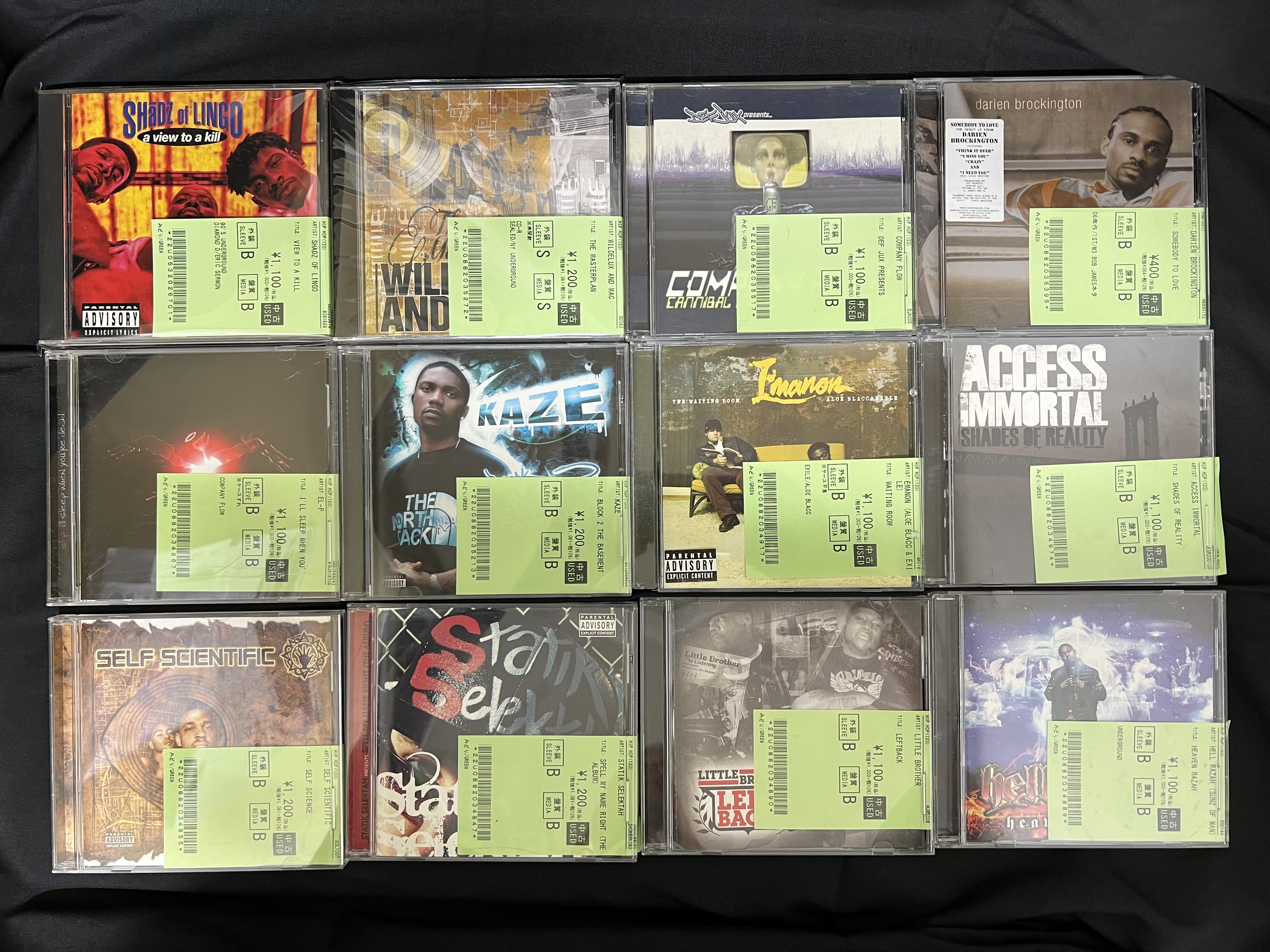 特大!!【9/9(火)】HIPHOP CLASSSICから名盤,東西UNDERGOUNDまで