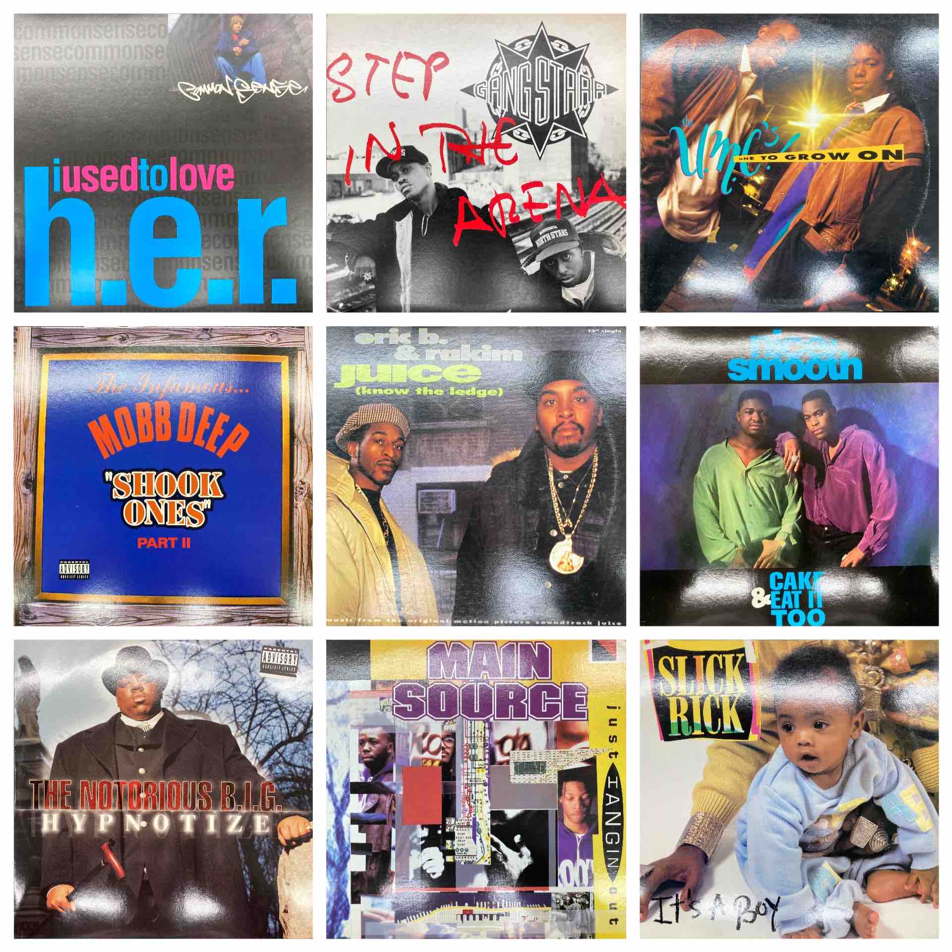 90'S HIPHOP/R&B CLASSICSや名盤を筆頭に USED HIPHOP/R&B