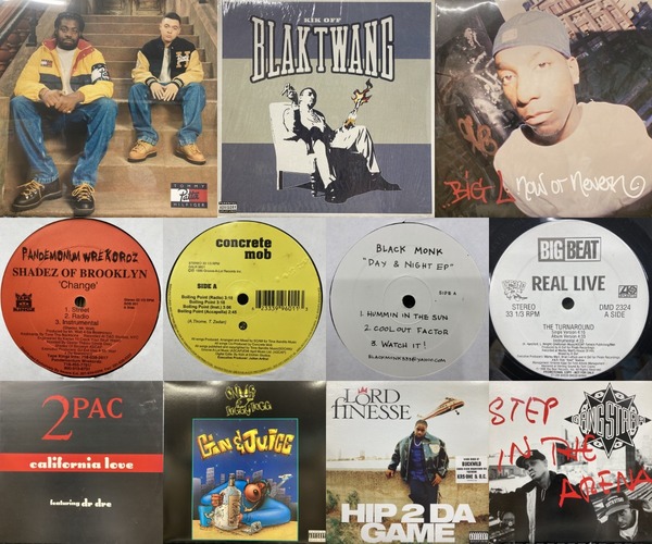 ★全てUSオリジナル盤★2枚使い90Sクラシック12'×4タイトル合計8枚セット 8/9(土) HIPHOP 新着中古レコード情報!!90'sCLASSICオリジナル盤