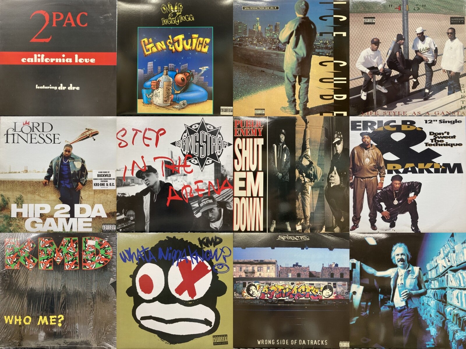 ★全てUSオリジナル盤★2枚使い90Sクラシック12'×4タイトル合計8枚セット 8/9(土) HIPHOP 新着中古レコード情報!!90'sCLASSICオリジナル盤