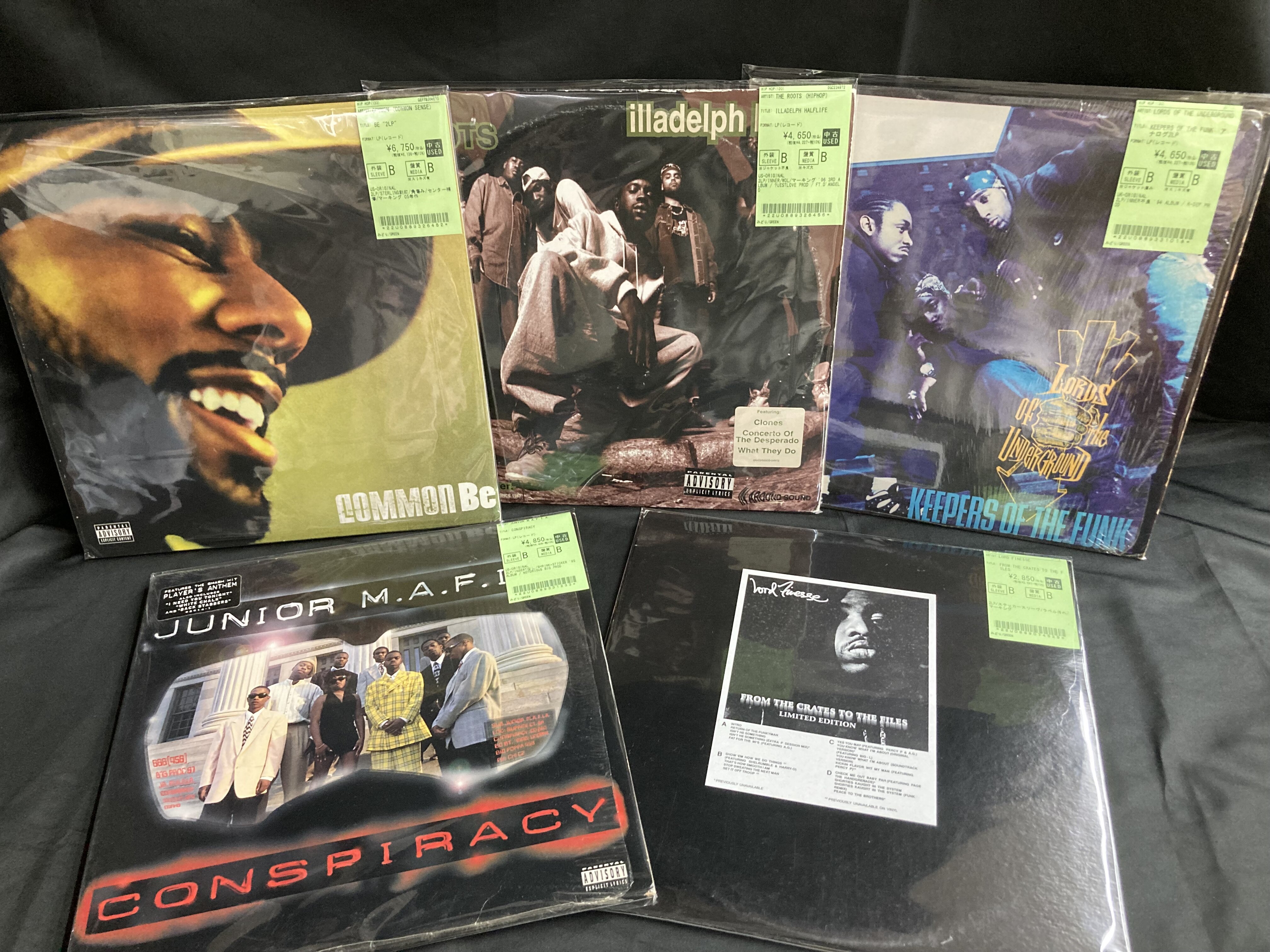 10/7(水)】USED HIPHOP RECORDがLP,12INCH合わせて250枚オーバーで入荷