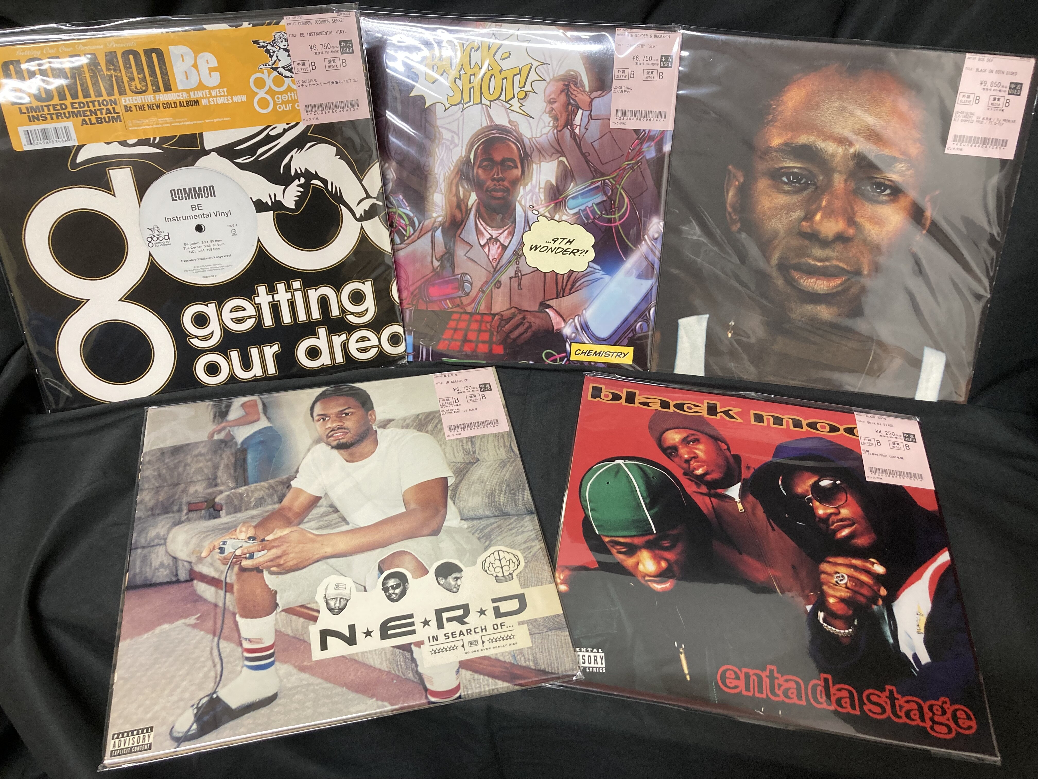 8/10(月)HIPHOP 新着中古レコード250枚以上出しました!! 90's CLASSIC