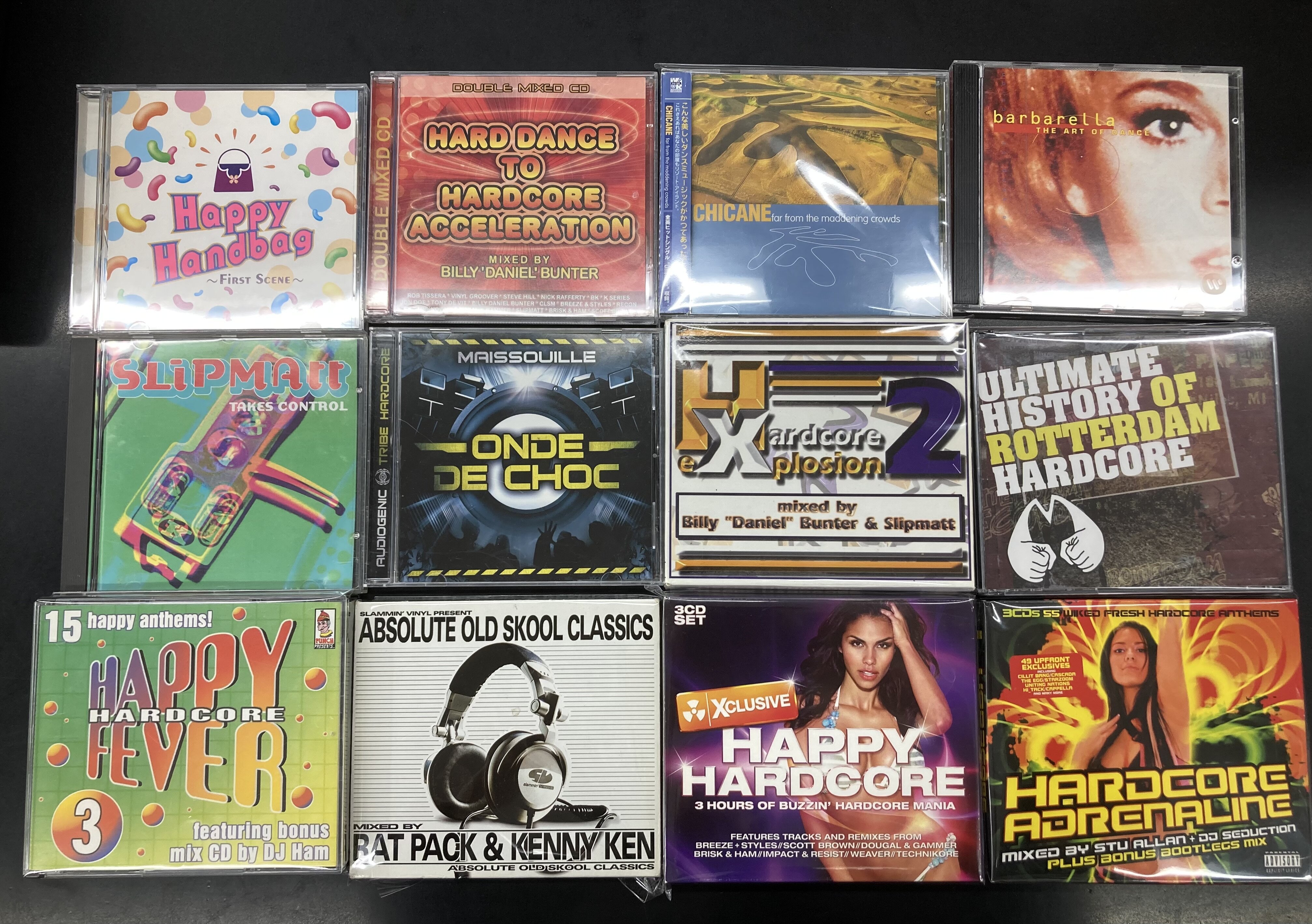 HARDCORE/GABBER/TRANCE 中古CD 約50枚出品。 ROTTERDAMコンピ、HAPPY